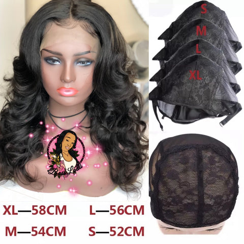 Quality Wig Cap for wig making (Black)