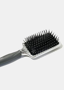 Matallic Silver Paddle Brush