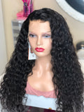 14”-24" Italian Curly 100% Unprocessed Virgin Human Hair 200% Density Pre Plucked 13x4 frontal Wig | Ready To Ship