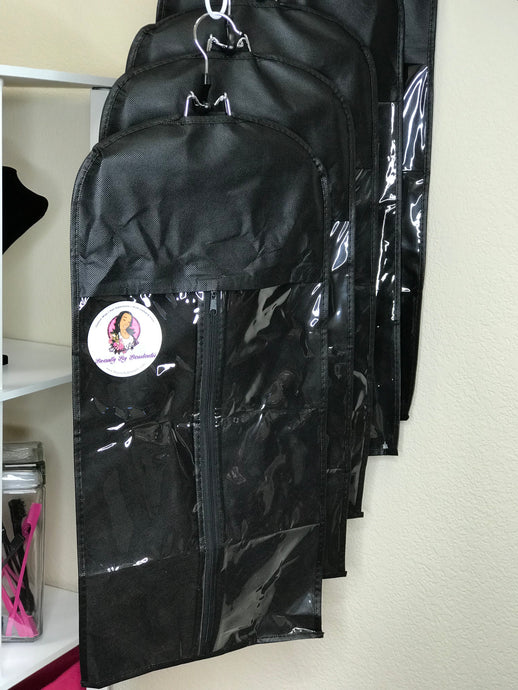 Wig/Hair Extensions Storage Bag With Hanger