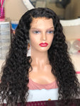 14”-24" Italian Curly 100% Unprocessed Virgin Human Hair 200% Density Pre Plucked 13x4 frontal Wig | Ready To Ship