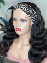 12"-24" HeadBand Wigs 200% Density 100% Unprocessed Virgin Human Hair