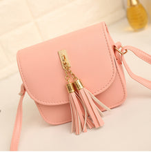 Candy Color Tassel Messenger Bags
