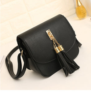 Candy Color Tassel Messenger Bags