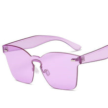 Candy Color Cat Eye Sunglasses For Women | Clear Lens Big Frame Shades |  Sexy Sun Glasses