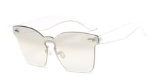 Candy Color Cat Eye Sunglasses For Women | Clear Lens Big Frame Shades |  Sexy Sun Glasses