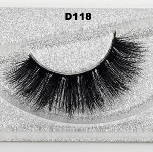 3D Mink Lashes Handmade Full Strip Lashes | Luxury High Volume | Cruelty Free Mink False Eyelashes