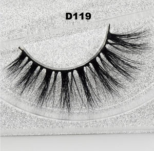 3D Mink Lashes Handmade Full Strip Lashes | Luxury High Volume | Cruelty Free Mink False Eyelashes