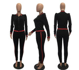 Long Sleeve Top + Pants 2 Piece Set For Women