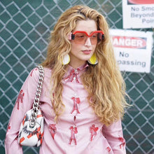 Luxury Oversized Mirror Tint Rimless Designer Sunglasses | 4 colors available