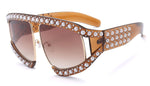 Luxury Big Pearl Oversized Sunglasses UV400