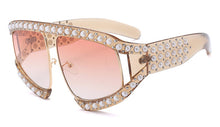 Luxury Big Pearl Oversized Sunglasses UV400