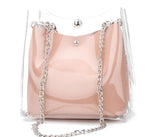Clear Transparent  Holographic Shoulder Bag