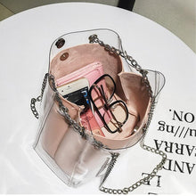 Clear Transparent  Holographic Shoulder Bag