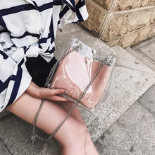 Clear Transparent  Holographic Shoulder Bag
