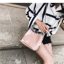 Clear Transparent  Holographic Shoulder Bag