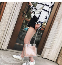 Clear Transparent  Holographic Shoulder Bag