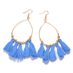 2018 Multicolored Tassel Fringing Earrings | 6 colors available