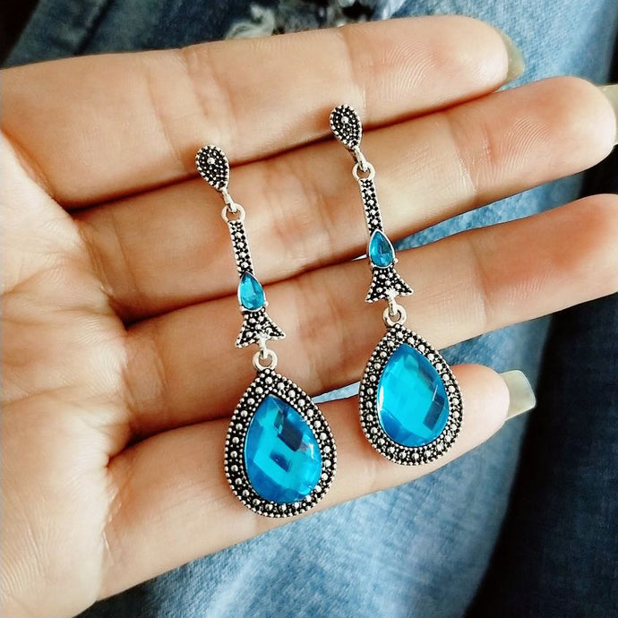 Jewelry Vintage Gorgeous Wedding Chandelier Earring for Women Best Gifts 2018