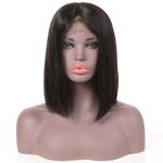 Blunt Cut Bob Lace Front Remy Human Hair Wig | 130% Pre-plucked 8'-14'