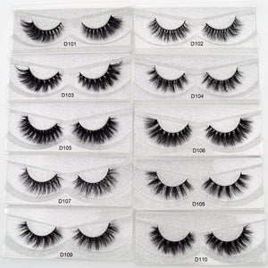 3D Mink Lashes | Cruelty Free | 27 Style False Eyelashes
